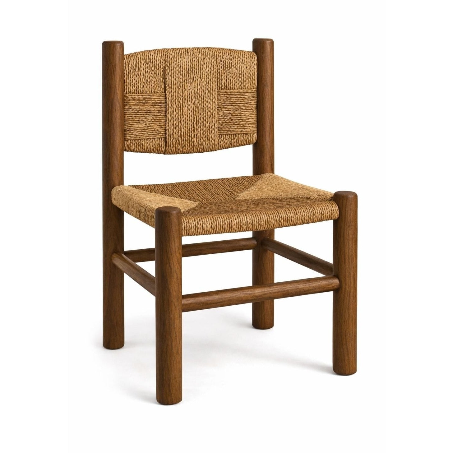 The Roadie Rustic Oak Dining Chair