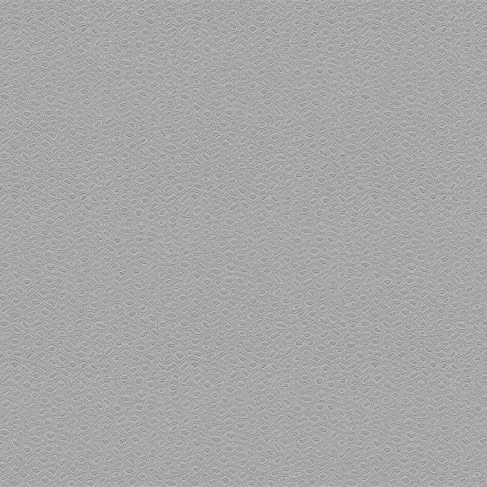 Close-up of light gray neutral upholstery fabric (50% cotton, 50% polyester) showing a small repeating pebble-like textured pattern, ideal for sofas and indoor upholstery.