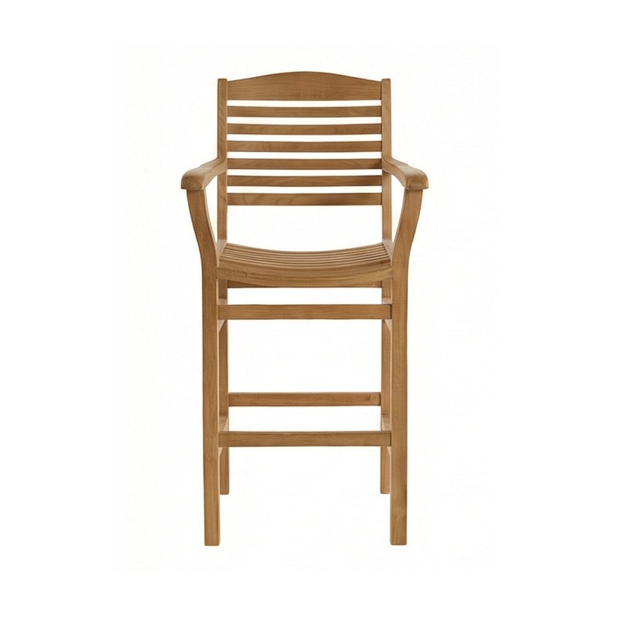Aurelien Teak Outdoor Bar Stool