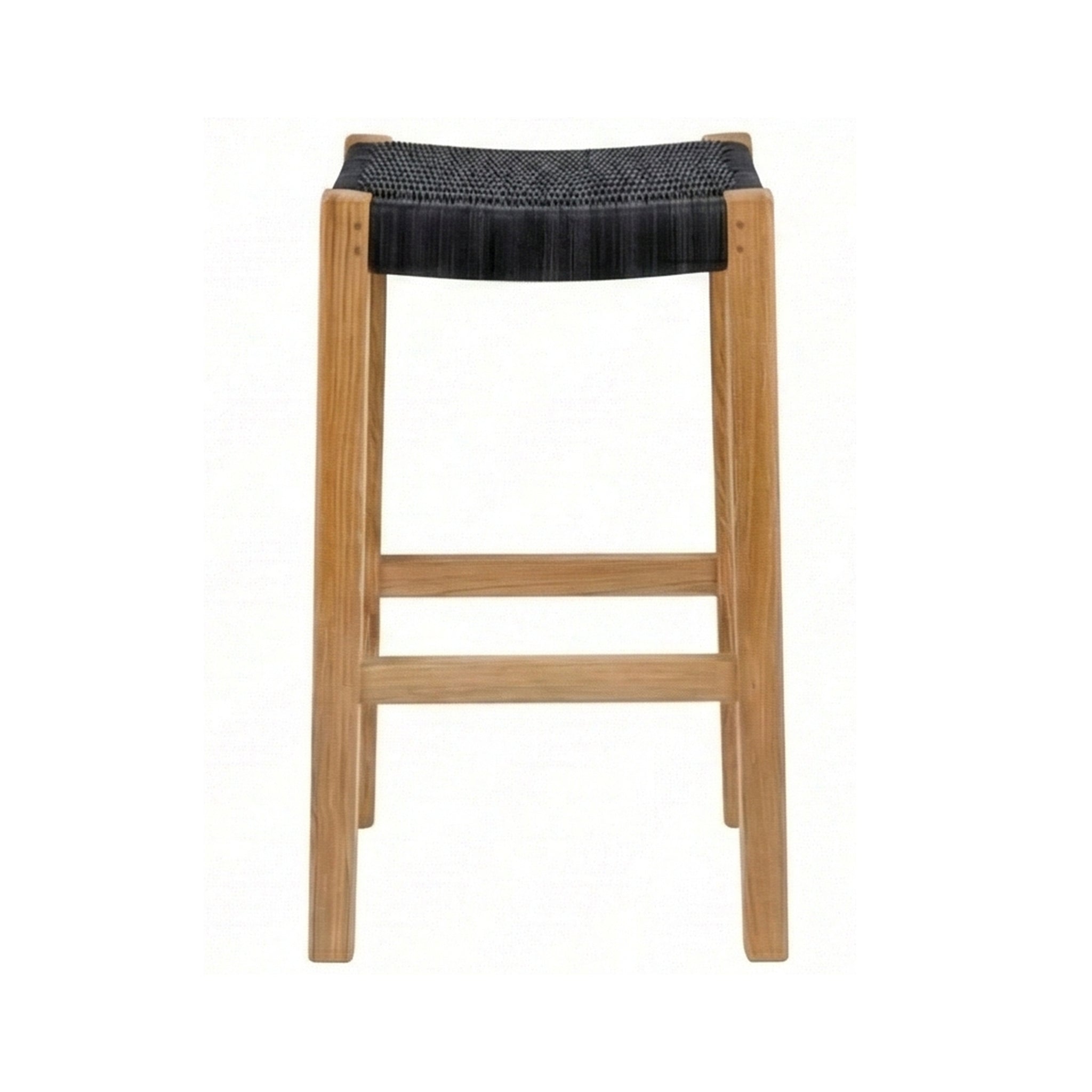 Henri Backless Teak Outdoor Bar Stool