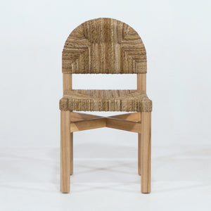 Sarande Dining Chair in Teak and Seagrass