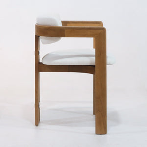 Pamplona Teak & Boucle Dining Chair
