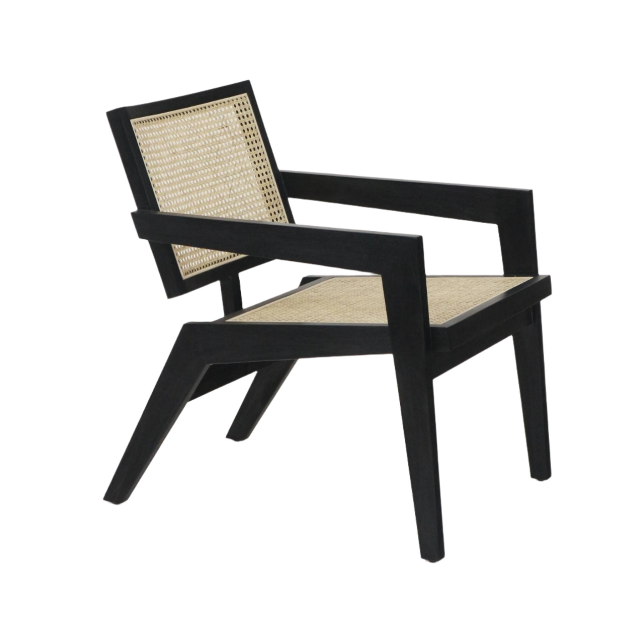 Lounge Chair Jeanneret - Easy Cane-Seat Armchair