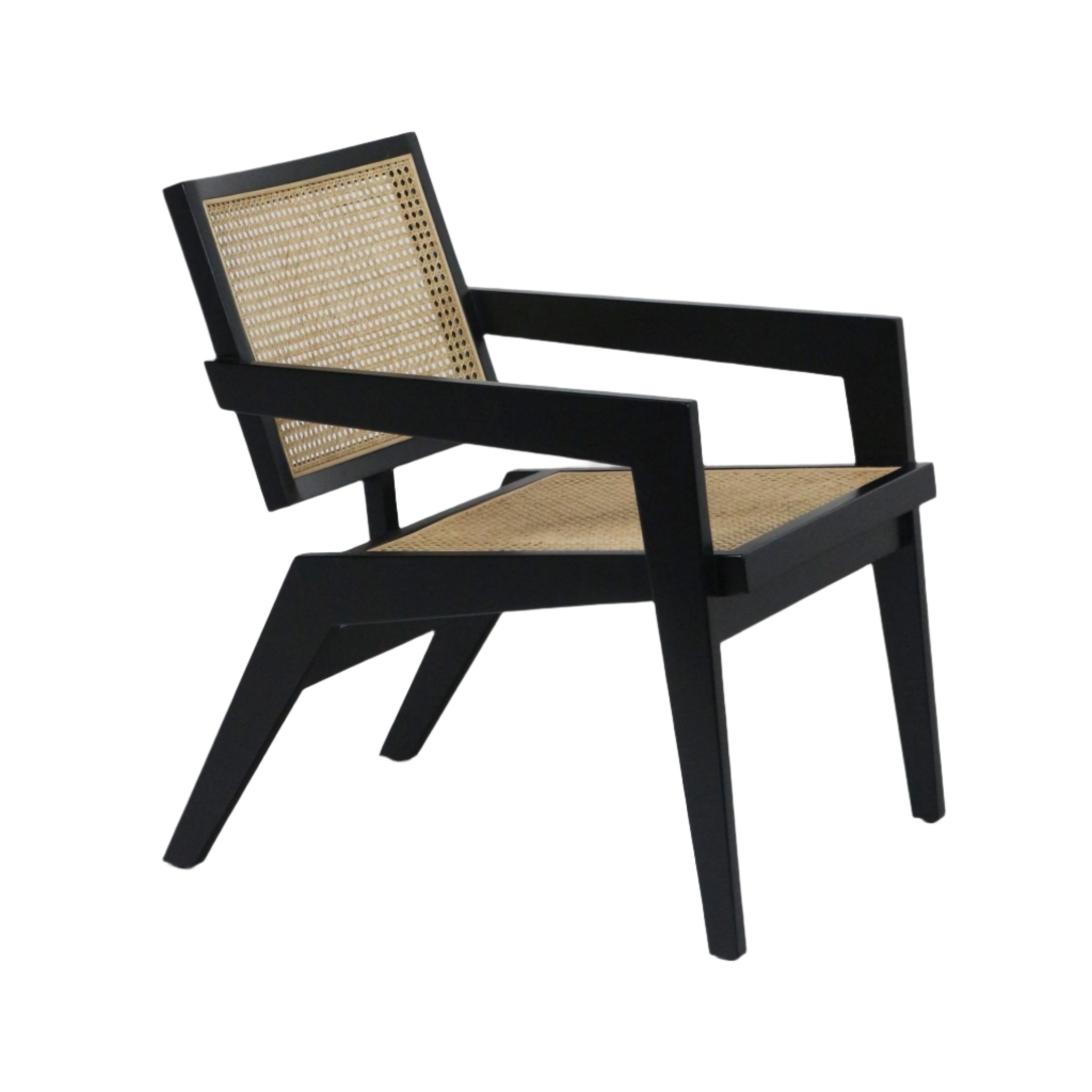 Lounge Chair Jeanneret - Easy Cane-Seat Armchair