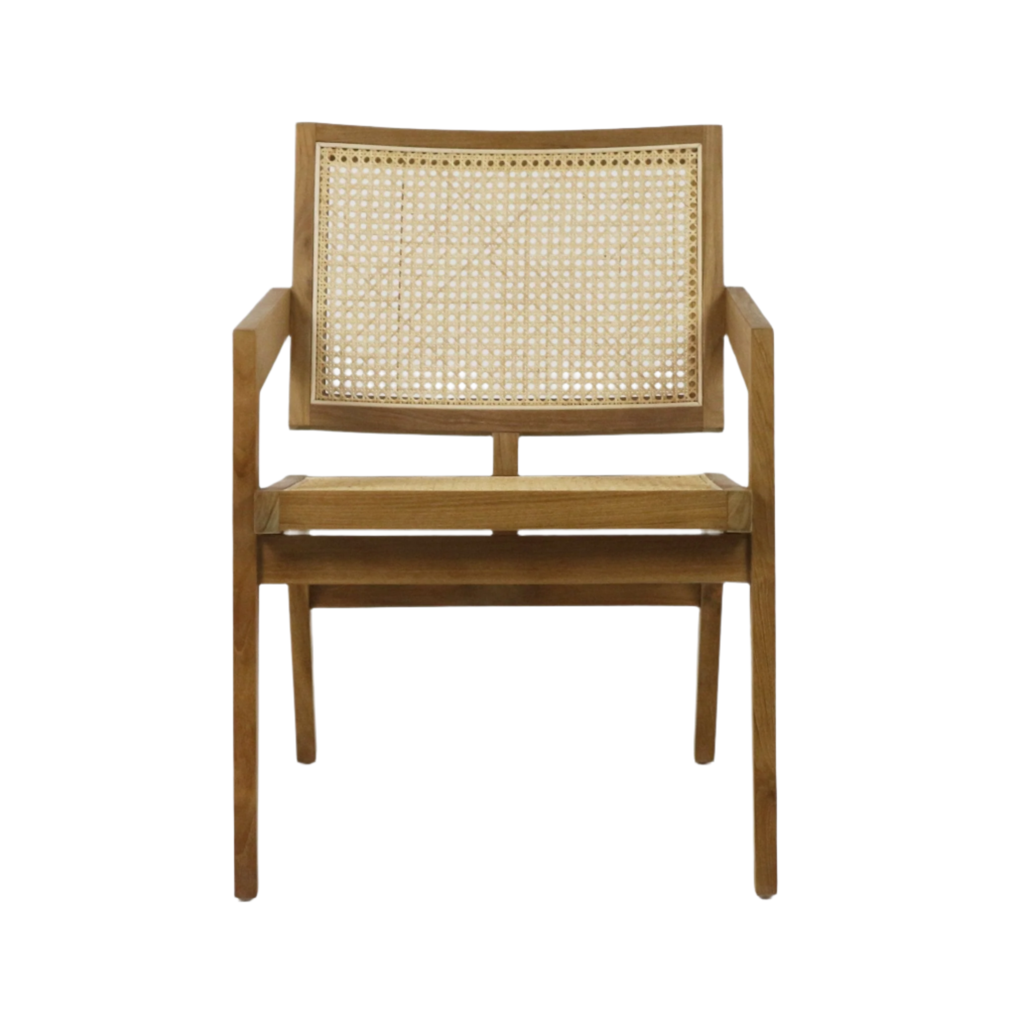 Lounge Chair Jeanneret - Easy Cane-Seat Armchair