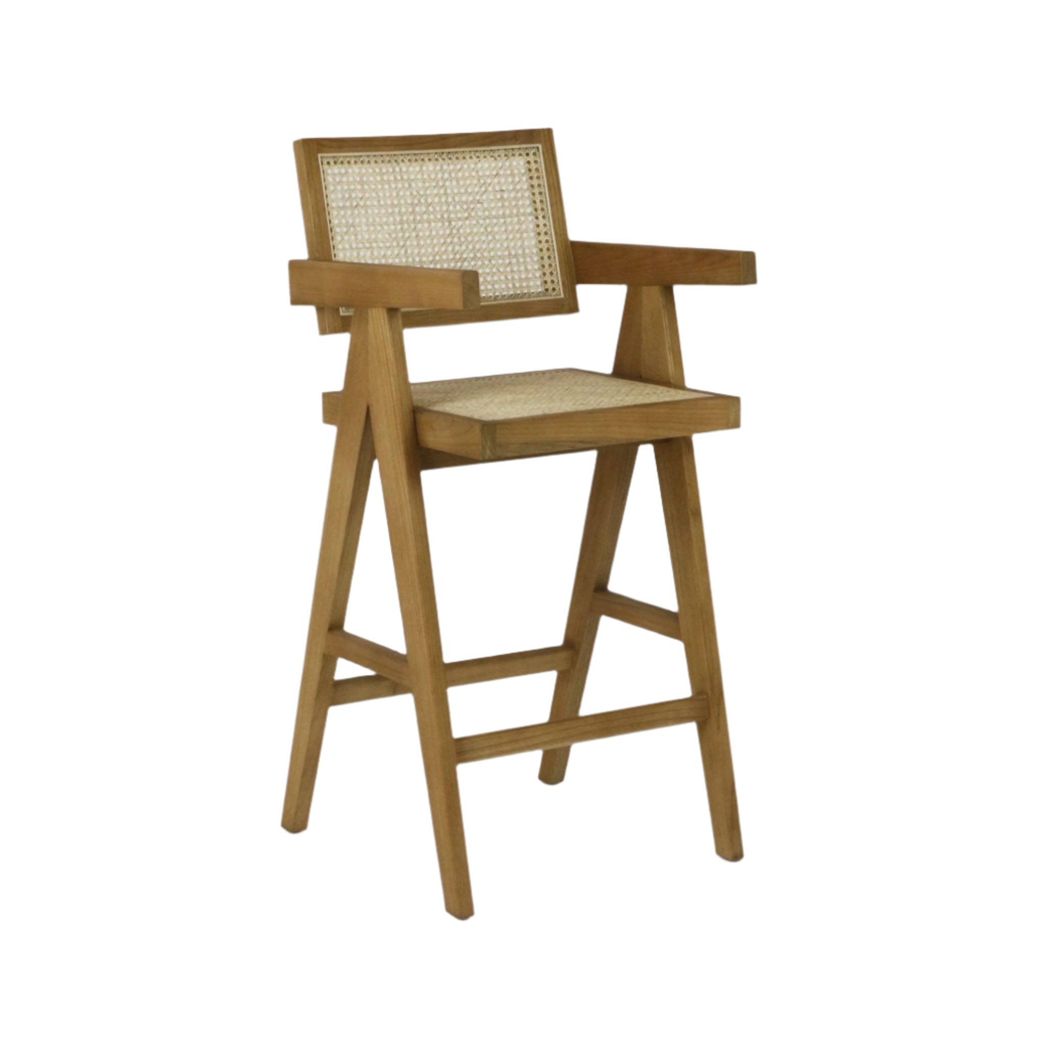Pierre Jeanneret Bar Stool And Counter Stool - Classic Wood Pierre Jeanneret Bar Stool And Counter Stool - Classic Wood