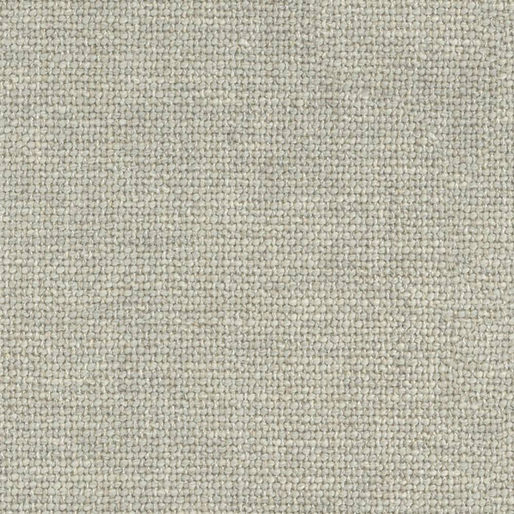 Close-up of a light neutral beige woven upholstery fabric swatch showing a textured looped weave; blend of wool, linen, acrylic and polyester suitable for contemporary sofas and office seating.