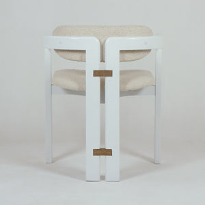 Hamptons Pamplona Boucle Dining Chair - INTERIORTONIC