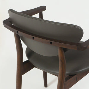Eugene Teak & Leather Dining Chair