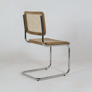 Teak Rattan & Aluminium Dining Chair - INTERIORTONIC