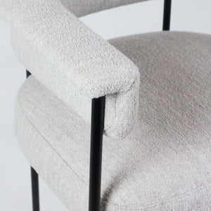 Mikra Upholstered Bar and Counter Stool - INTERIORTONIC