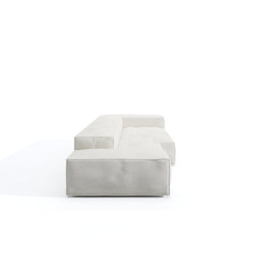 Deep Cloud Loose Linen Sofa Couch - INTERIORTONIC